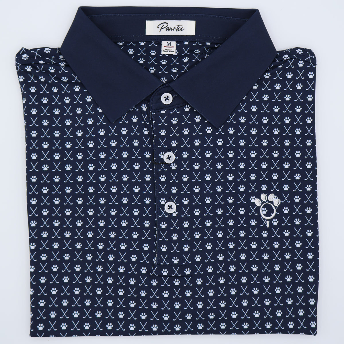 PawrTee Signature Pattern Polo