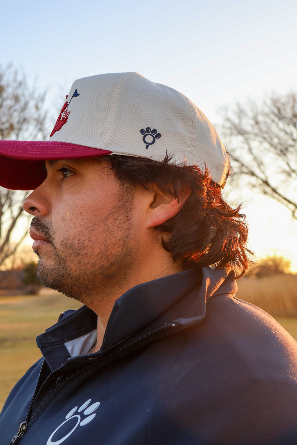Fore The Dogs Hat - Red