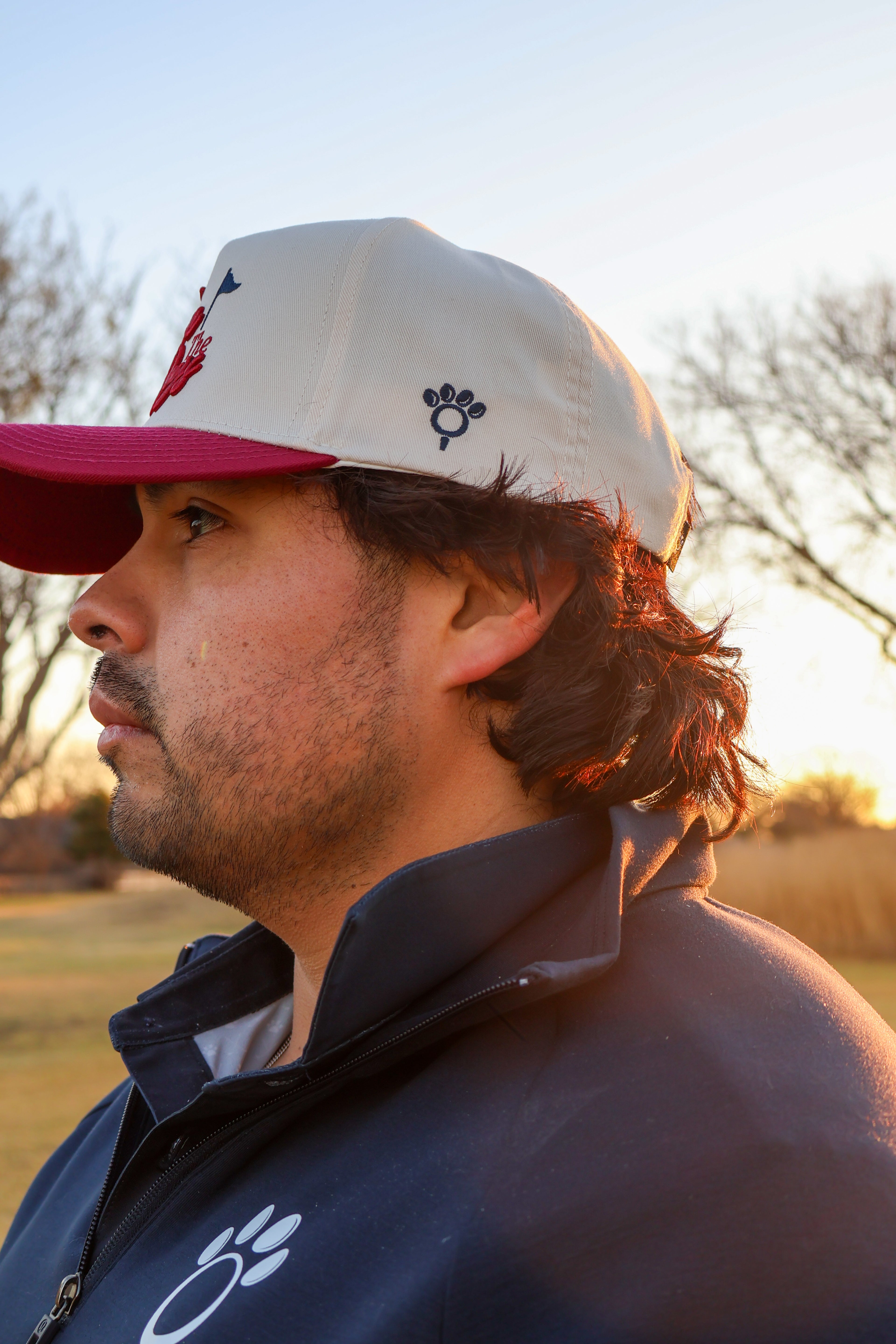 Fore The Dogs Hat - Red