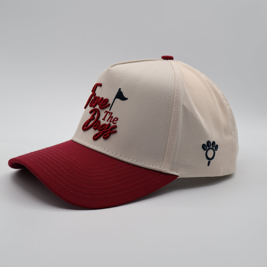 Fore The Dogs Hat - Red