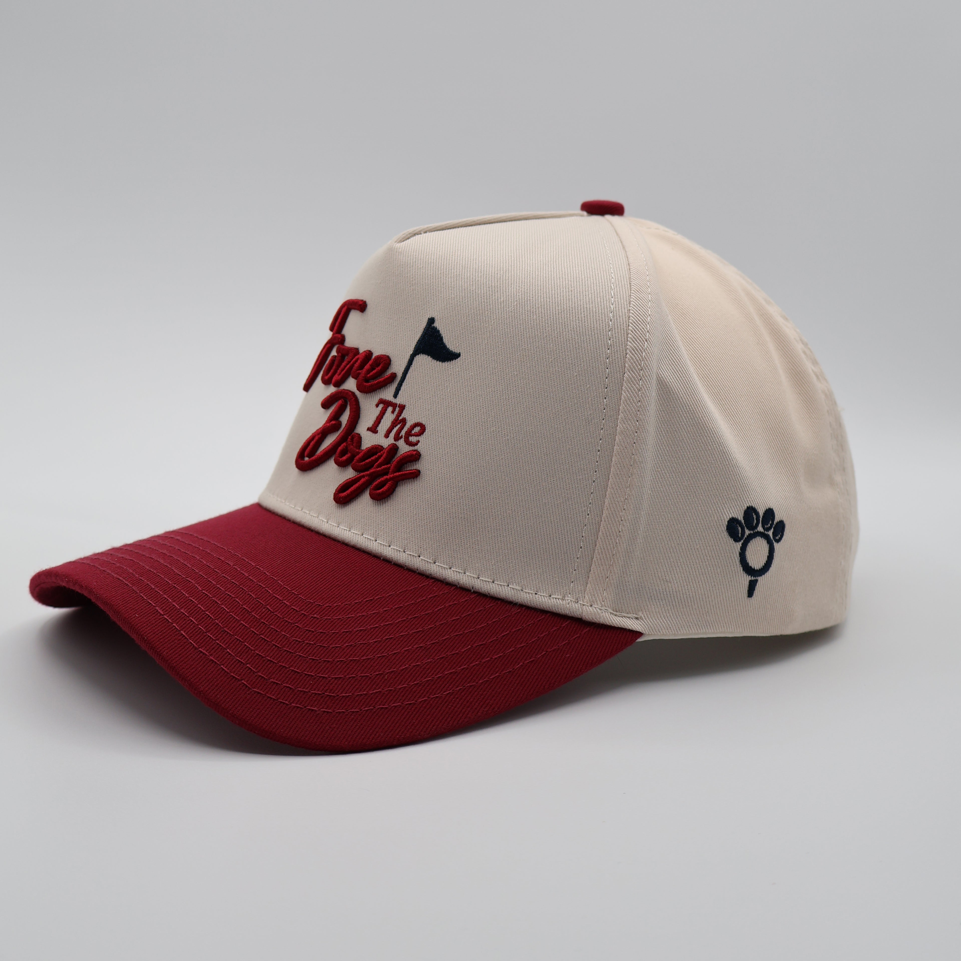 Fore The Dogs Hat - Red