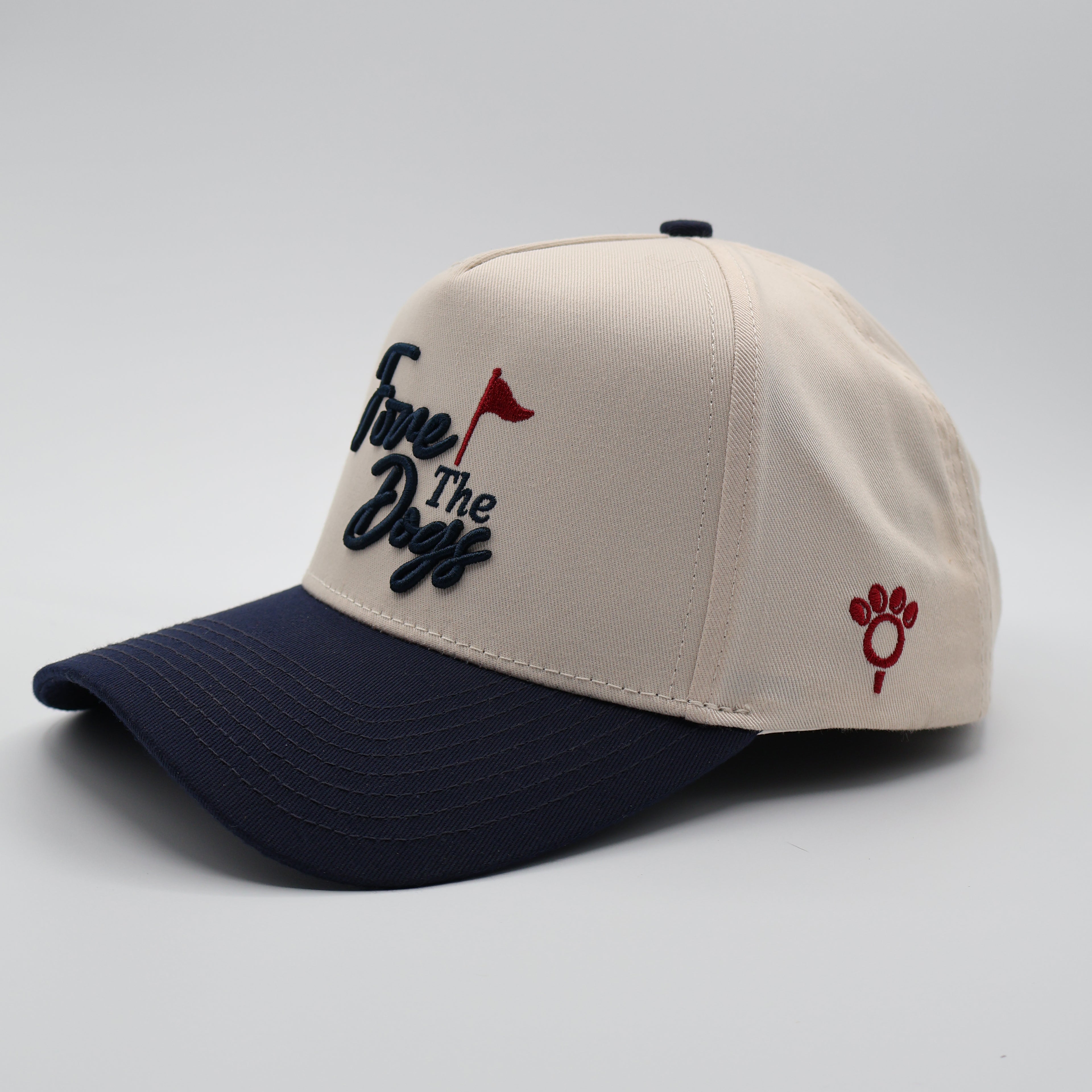 Fore The Dogs Hat - Navy
