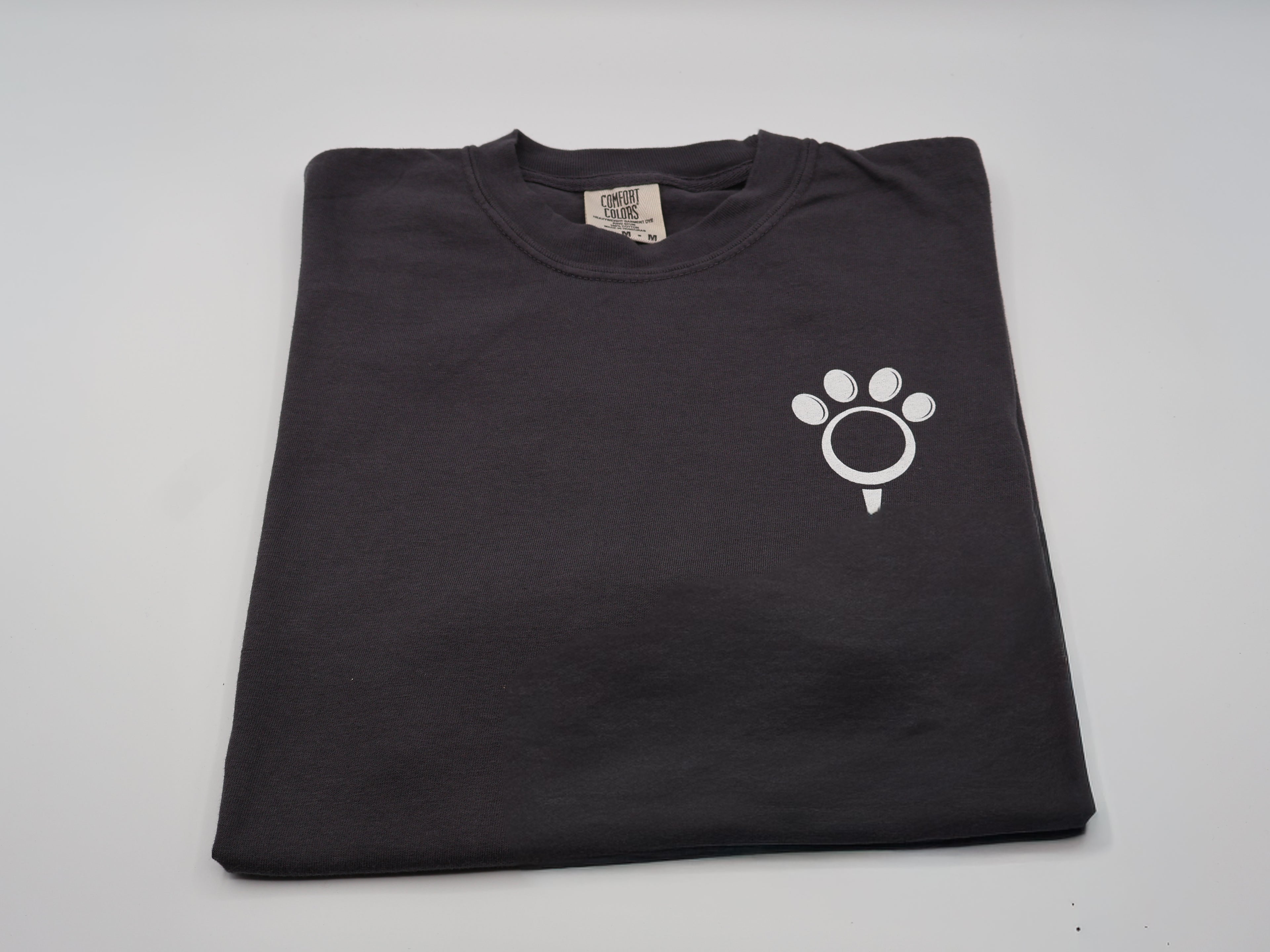 PawrTee Script T-Shirt | Graphite