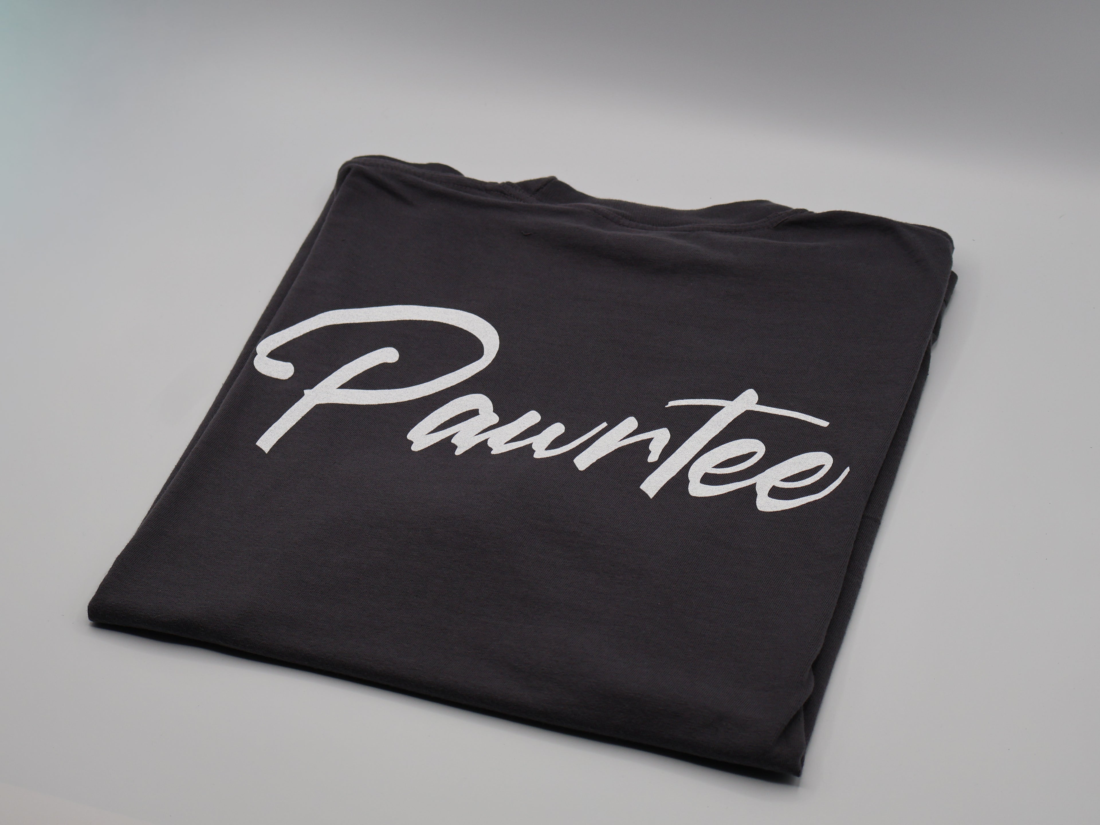 PawrTee Script T-Shirt | Graphite