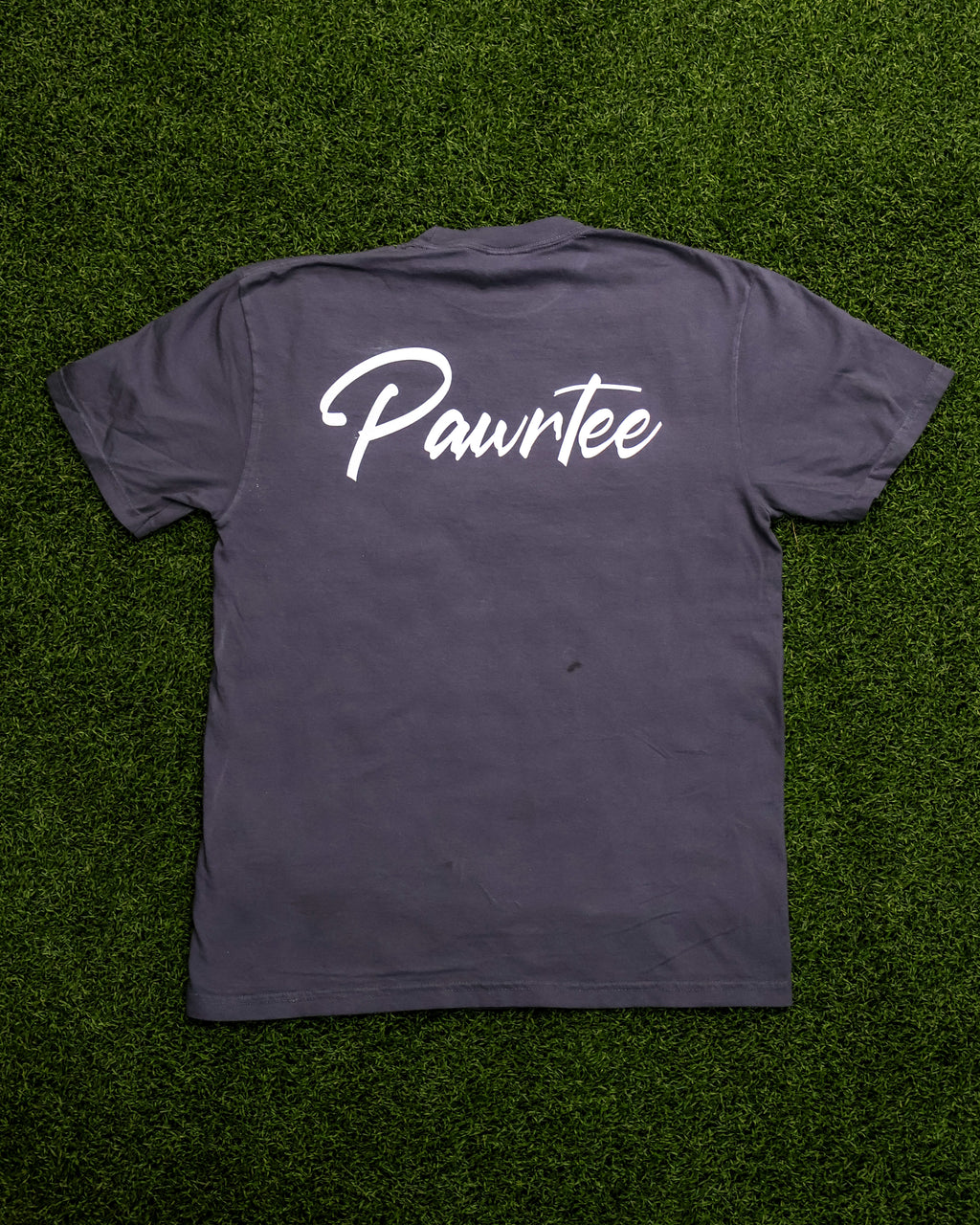 PawrTee Script T-Shirt | Graphite