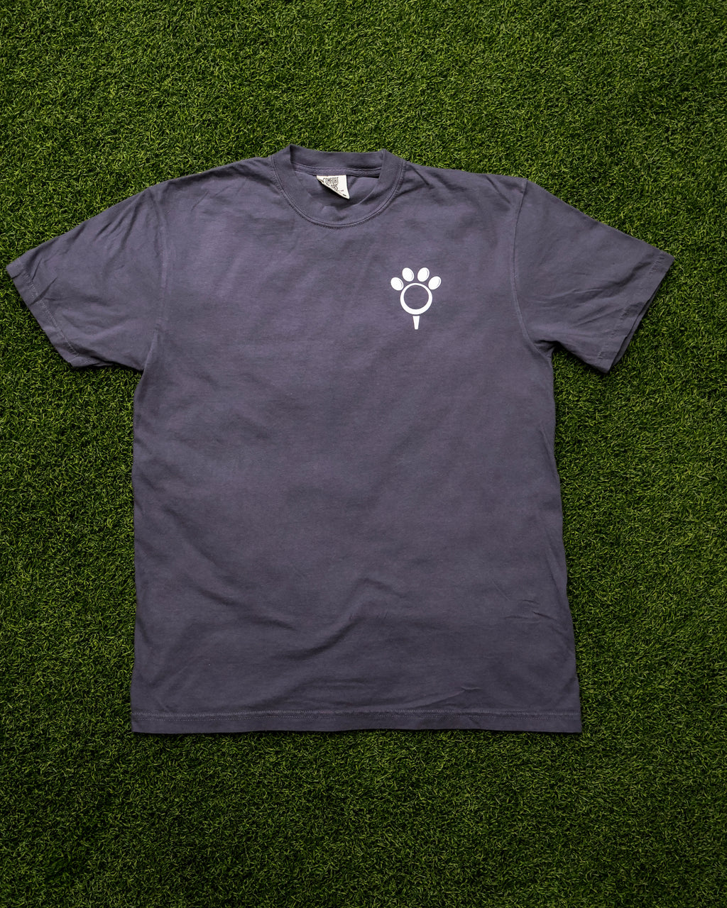 PawrTee Script T-Shirt | Graphite