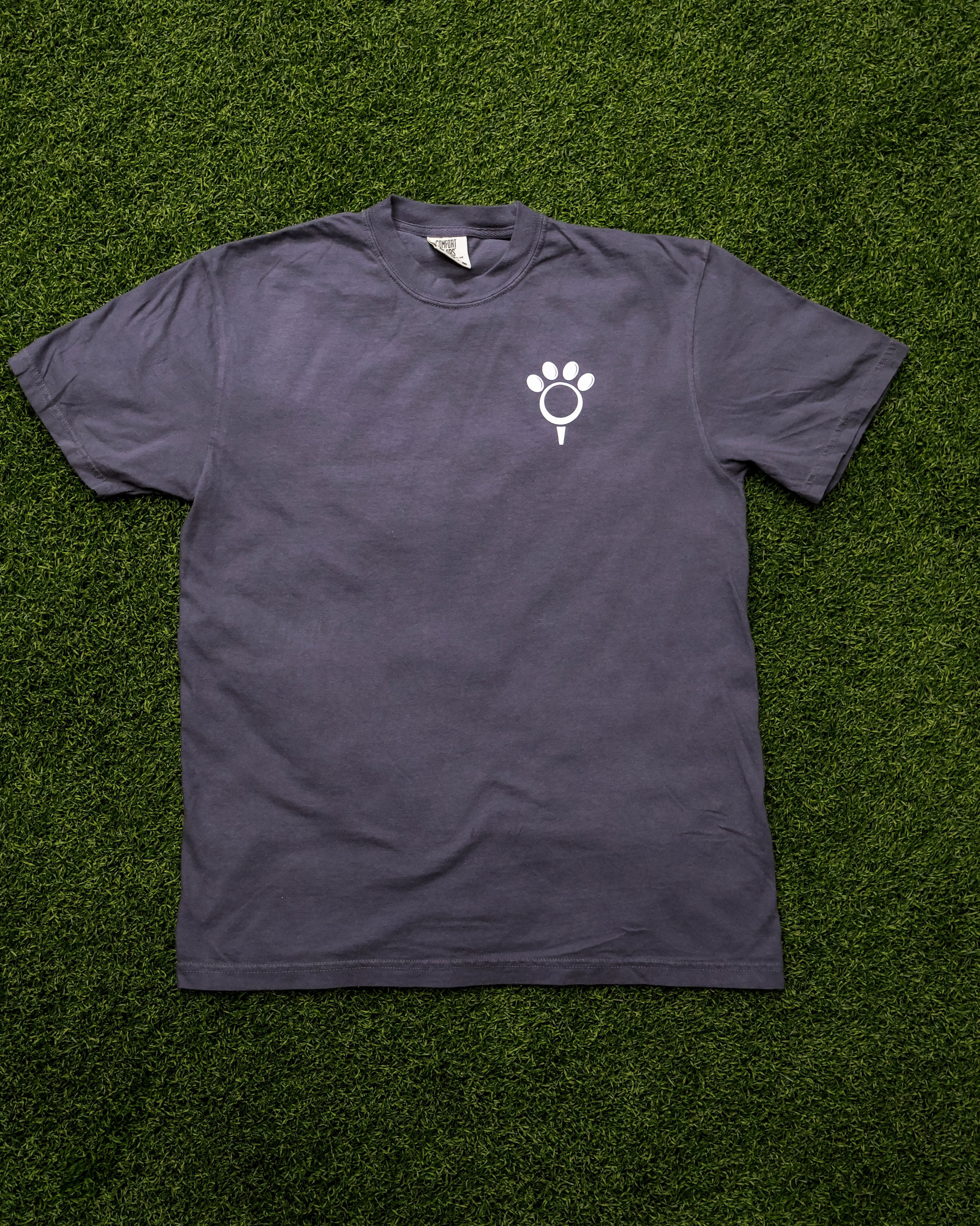 PawrTee Script T-Shirt | Graphite