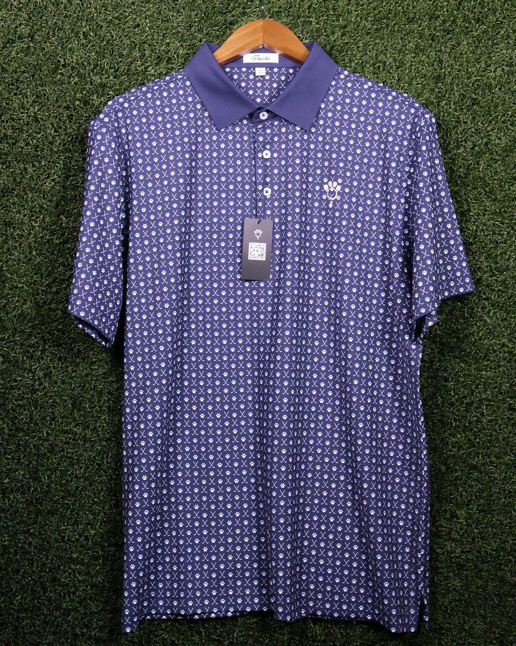 PawrTee Signature Pattern Polo
