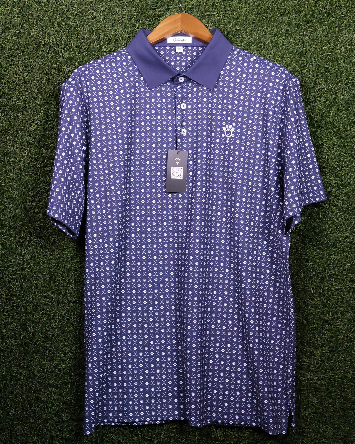 PawrTee Signature Pattern Polo